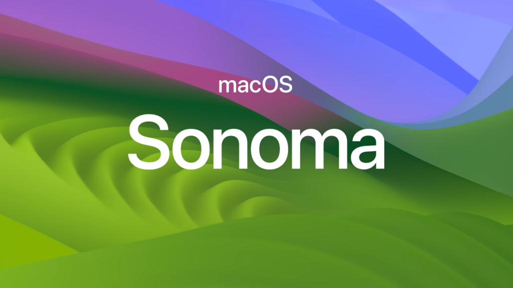 apple Mac new OS named as Sonoma.