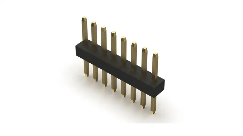Male 1 Pin Header connector of 1.00mm