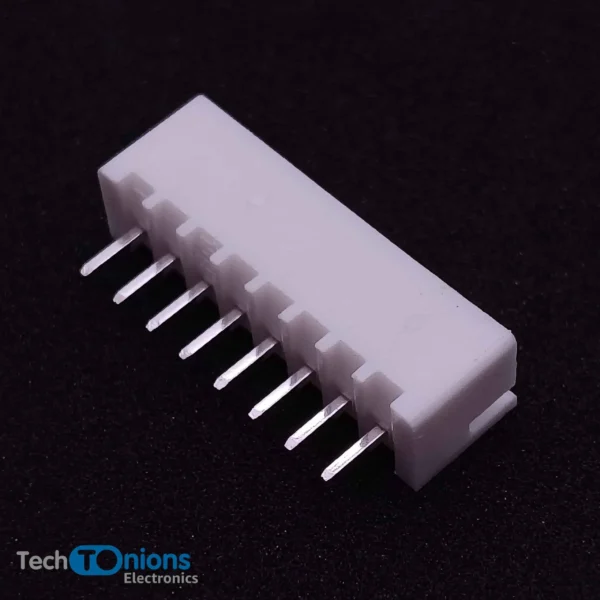 8 Pin JST XH Connector male – 2.5mm Top Entry Header view from different angles