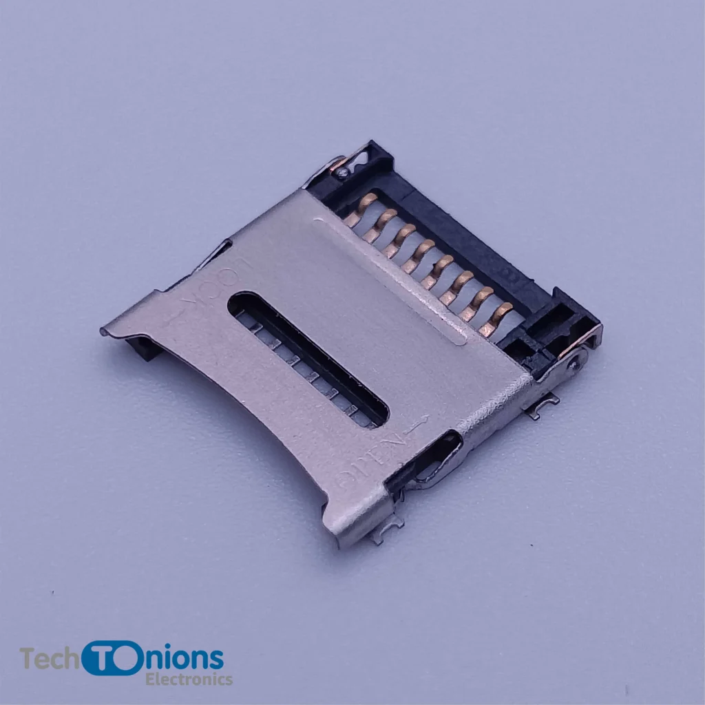 Flip Open Type Micro SD Card Socket